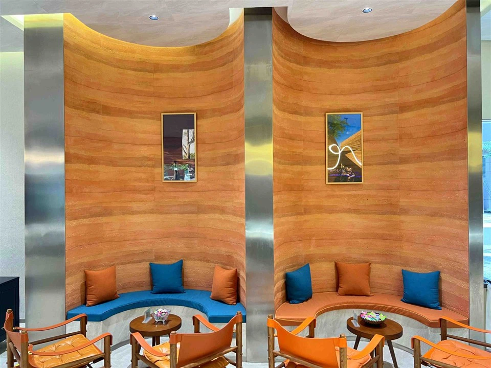 Indoor Flexible Rammed Earth Wall Tiles