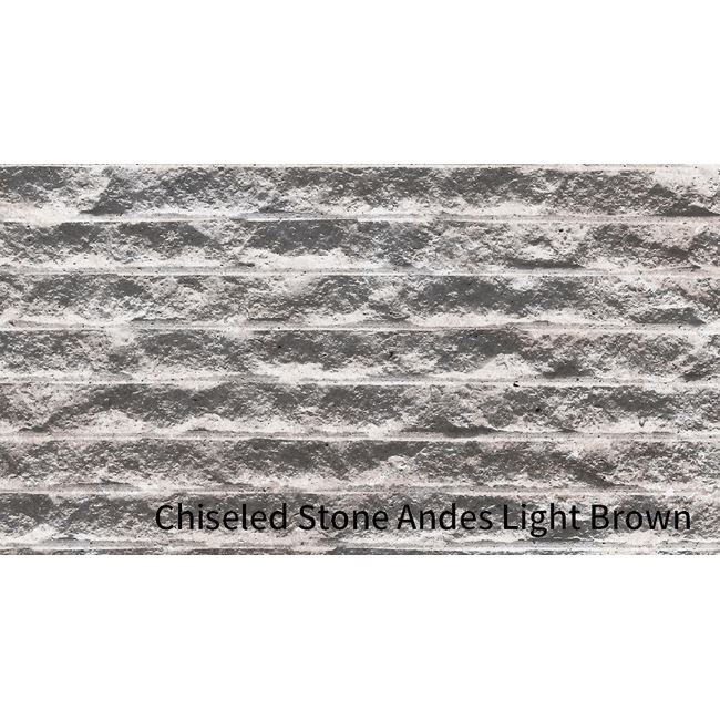 Econic Clay Tiles Chiseled Stone Andes Light Brown